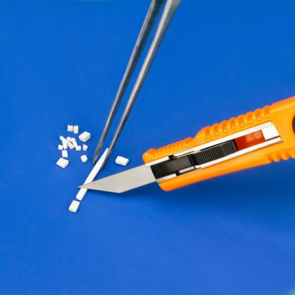 Modelcraft PTW5350 Straight Tip Stainless Steel Tweezers (175mm)