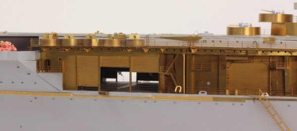 Pontos 27010fn 1/200 USS CV-6 Enterprise 1942 Detail Up Set (Teak Tone wooden deck) 1/200