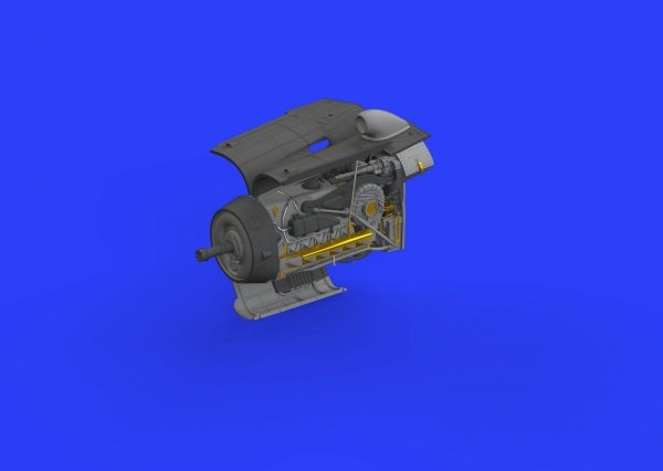 Eduard 648441 Bf 109G-10 engine 1/48 EDUARD