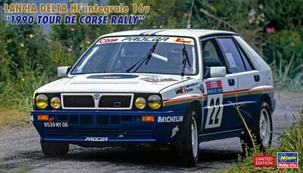 Hasegawa 20573 Lancia Delta HF Integrale 16v 1990 Toure de Corse Rally 1/24