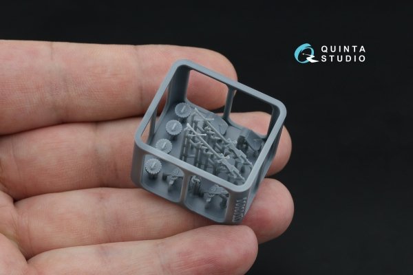 Quinta Studio QT48104 Lewis Mk.III Machine gun, 2 pcs (all kits)  1/48
