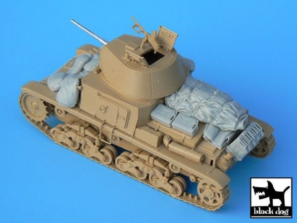 Black Dog T35005 Carro armato accessories set for Tamiya kits 1/35