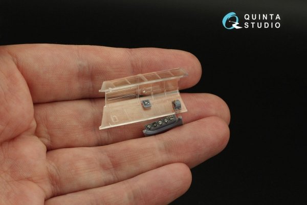 Quinta Studio QD48311 Bf 110C/D 3D-Printed &amp; coloured Interior on decal paper (Eduard) 1/48