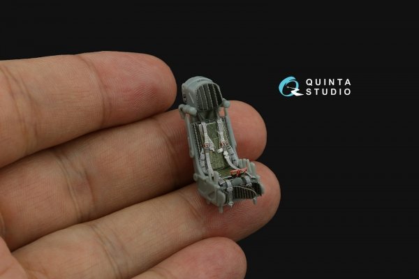 Quinta Studio QD48504 MiG-31B 3D-Printed &amp; coloured Interior on decal paper (Hobby Boss) 1/48