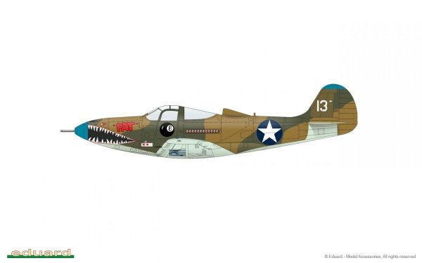 Eduard 8092 P-400 1/48