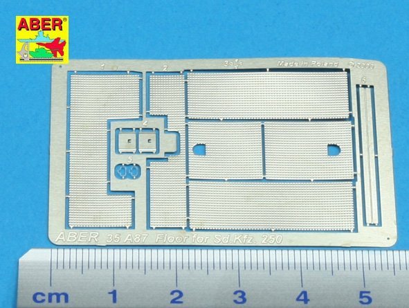 Aber 35A087 Floor for Sd.Kfz. 250 (1:35)