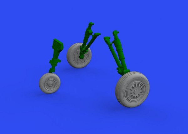 Eduard 648833 F-16C wheels late KINETIC MODEL 1/48
