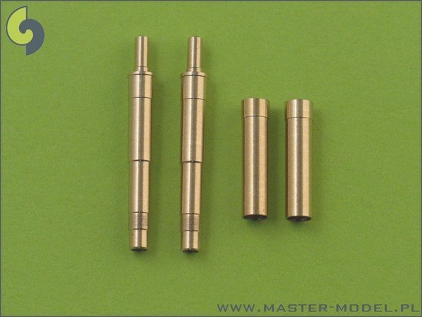 Master AM-32-009 German aircraft machine gun MK 108 (30mm) barrels &amp; blast tubes (2pcs) (1:32)