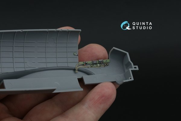 Quinta Studio QDS-48556 Bristol Beaufighter TF.Mk.X 3D-Printed &amp; coloured Interior on decal paper (Tamiya) (small version) 1/48