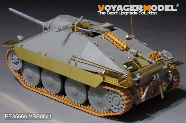 Voyager Model PE35666B WWII German Hetzer Tank Destroyer (includes a metal barrel) For DRAGON 6030 1/35