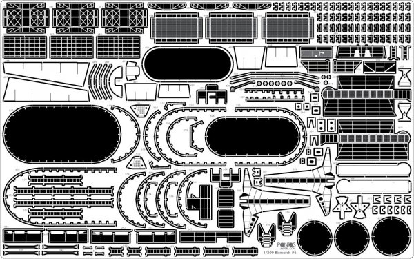 Pontos 27001F1 BISMARCK 1941 Detail Up Set Advanced (1:200)