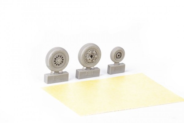 Eduard 648833 F-16C wheels late KINETIC MODEL 1/48