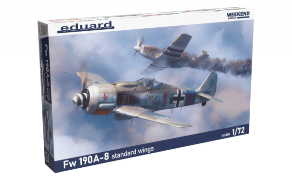 Eduard 7463 Fw 190A-8 standard wings 1/72