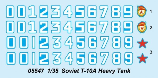 Trumpeter 05547 Soviet T-10A Heavy Tank 1/35