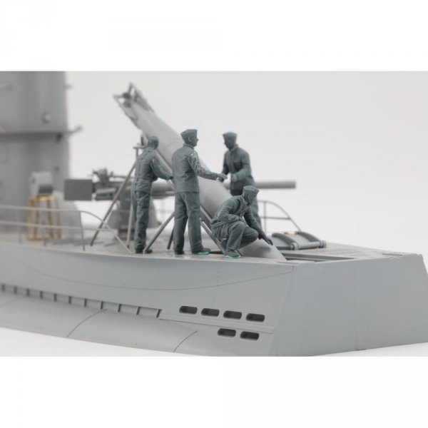 Border Model BR-003 German Submarines &amp; Commanders (Loading) resin figures 5 Pcs. 1/35