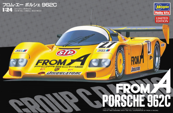 Hasegawa 20718 From A Porsche 962C
