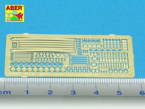 Aber 48 A21 German panzer troops accessories