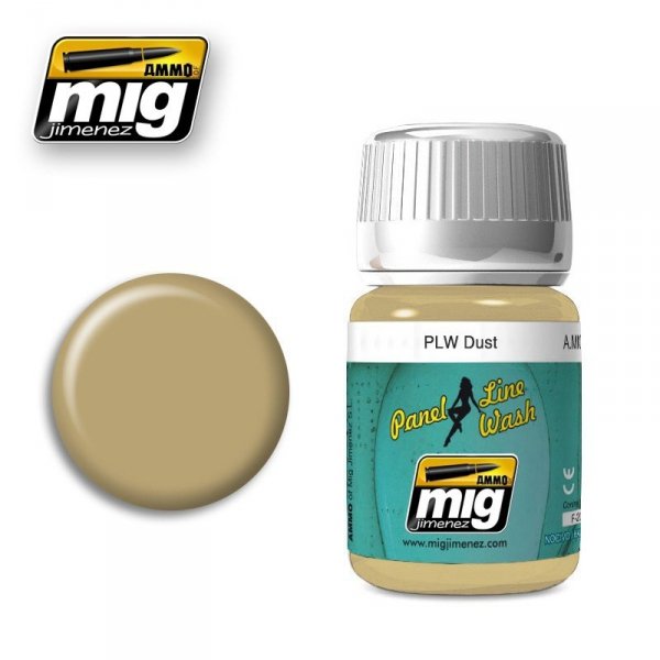 AMMO of Mig Jimenez 1620 PANEL LINE WASH DUST 35ml