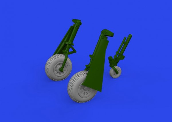 Eduard 672371 P-51D wheels block tread 2 EDUARD 1/72