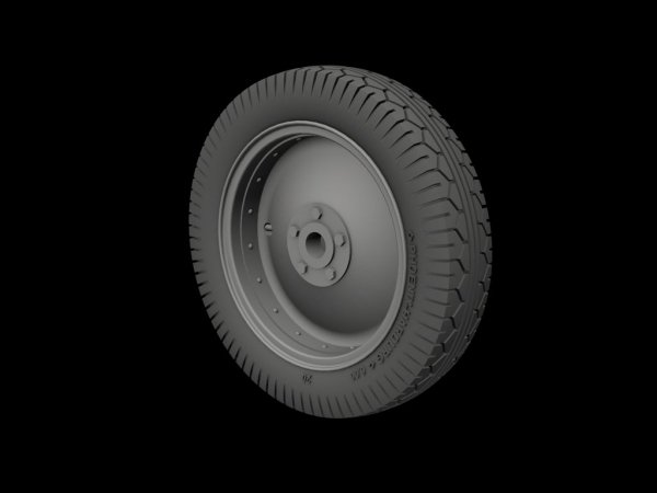 Panzer Art RE35-209 Road wheels for FlaK/Nebelwerfer trailers (commercial pattern B) 1/35