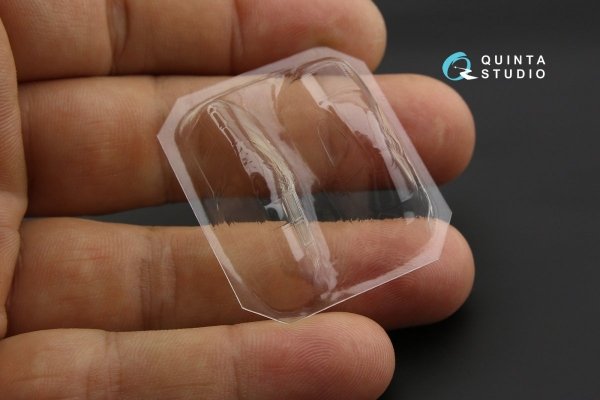 Quinta Studio QC72023 F4U-1 Corsair (Bird cage) vacuformed clear canopy (for Tamiya kit) 1/72