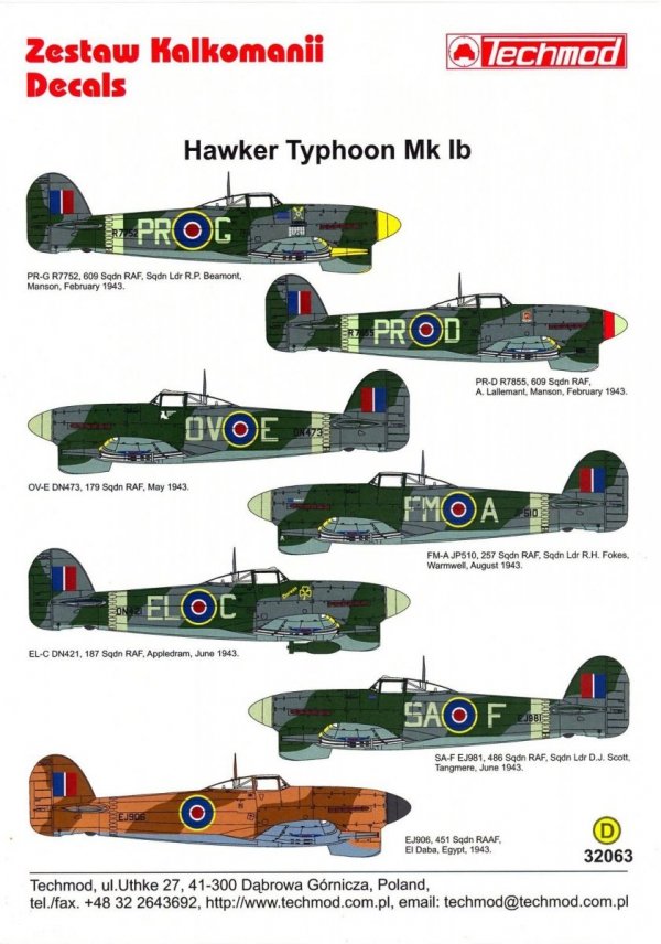 Techmod 32063 Typhon IB (1:32)