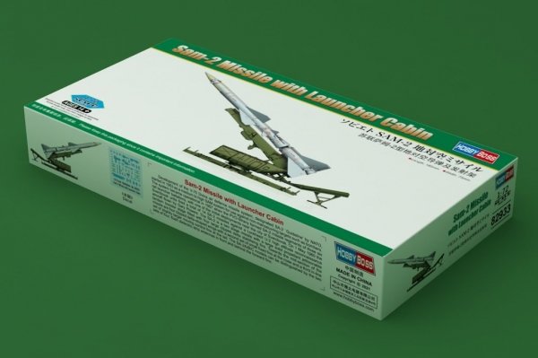 Hobby Boss 82933 Sam-2 Missile with Launcher Cabin 1/72