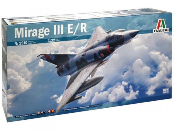Italeri 2510 Dassault Mirage IIIE/R 1/32