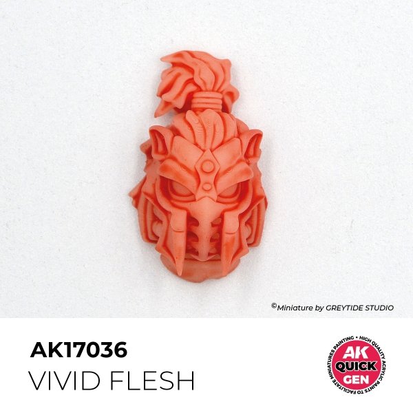 AK Interactive AK17036 VIVID FLESH – QUICK GEN COLOR 18ml