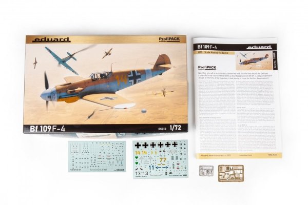 Eduard 70155 Bf 109F-4  ProfiPACK 1/72