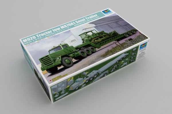 Trumpeter 01078 M920 Tractor tow with M870A1 semitrailer 1/35