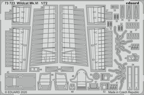 Eduard 73723 Wildcat Mk.VI ARMA HOBBY 1/72