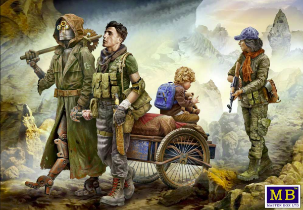 Master Box 35250 Desert Battle Series - Long-Distance Raid. Child of Hope 1/35