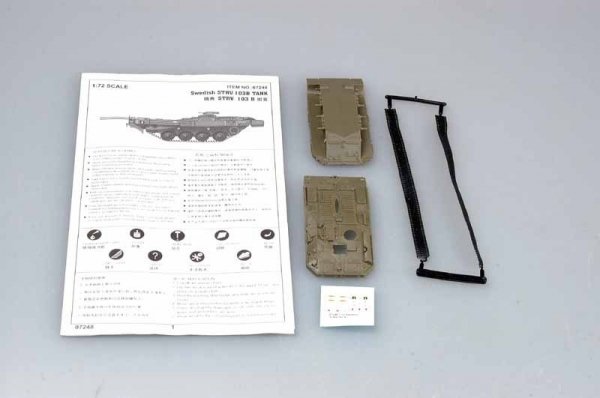 Trumpeter 07248 Swedish Strv 103B MBT (1:72)