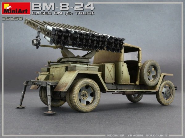 MiniArt 35259 Soviet Rocket Launcher BM-8-24 1/35