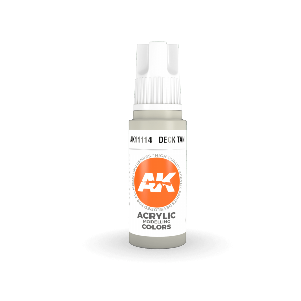 AK Interactive AK11114 DECK TAN – STANDARD 17ml