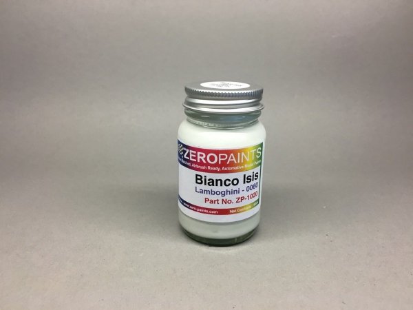 Zero Paints ZP-1020-0060 Lamborghini Bianco Isis 60ml