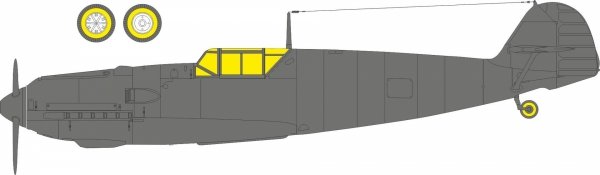 Eduard EX1093 Bf 109E-3 TFace Hobby Boss 1/48
