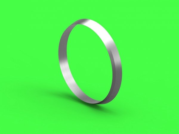 Master AM-48-197 MiG-21 PF / PFM / SMT / R / MF (Fishbed D, F, J) - metalowy pierścień wlotu powietrza (do modelu Eduard) 1/48