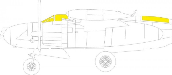 Eduard BIG49326 B-26K Invader ICM 1/48
