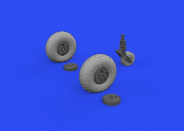 Eduard 648746 Mosquito wheels TAMIYA 1/48