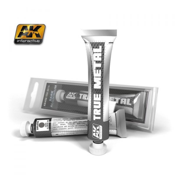 AK Interactive AK456 True Metal Dark Aluminium