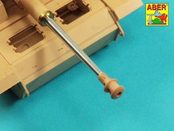 Aber 35l-336 Muzzle brake base barrel for German / lufa bez hamulca do StuG.III, Ausf.G &amp; SyuG.IV tank guns 1/35