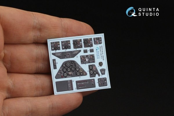 Quinta Studio QD32138 Ar 196A/B 3D-Printed &amp; coloured Interior on decal paper (Revell) 1/32