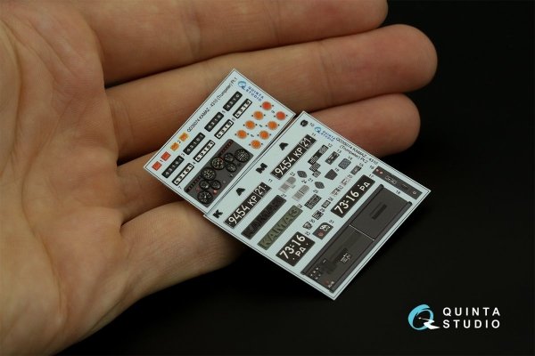 Quinta Studio QD35074 KAMAZ 4310 3D-Printed &amp; coloured Interior on decal paper (Trumpeter) 1/35