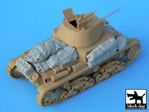 Black Dog T35005 Carro armato accessories set for Tamiya kits 1/35