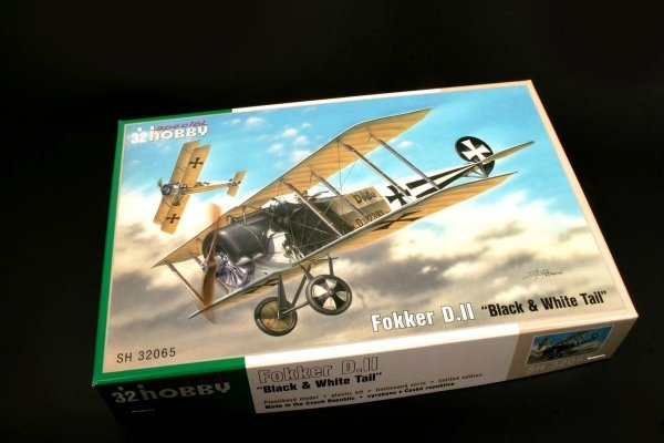 Special Hobby 32065 Fokker D. II Black &amp; White Tail 1/32