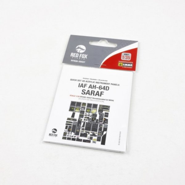 Red Fox Studio QS-35027 AH-64Di SARAF for Meng kit 1/35