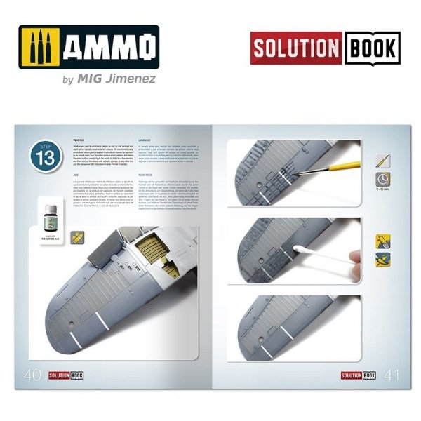 Ammo of Mig 6523 How to Paint WWII US Navy Late Aircraft SOLUTION BOOK