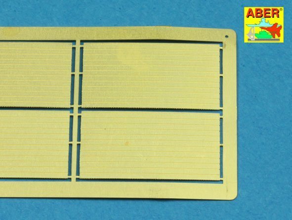 Aber 35A127 Feifel air cleaners tubes for early Tiger I, Ausf.E (Sd.Kfz.181) (1:35)
